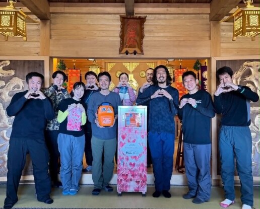 ハートAEDを富士山頂・富士山本宮浅間大社奥宮へ奉納いたしました